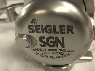 SEIGLER SGN SLOW PITCH EDITION WITH SILVER FRAME - JPR Rods
