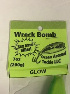 OCEAN ARSENAL WRECK BOMB - JPR Rods