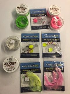 FISH IN OC DEADLY DOUBLE AND DOUBLE TROUBLE KITS WITH GULP AND